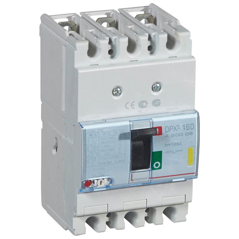 Авт.выкл. силовой DPX 160 3P 125А 16kA 4