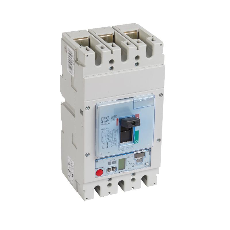 Автоматический выключатель DPX3 630 - эл. расц. Sg - с изм. блоком. - 36 кА - 400 В~ - 3П - 400 А
