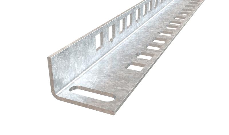 CPR19-6U-ZN 19'' монтажный профиль высотой 6U, для шкафов TWB, оцинкованный (2 шт. в комплекте)