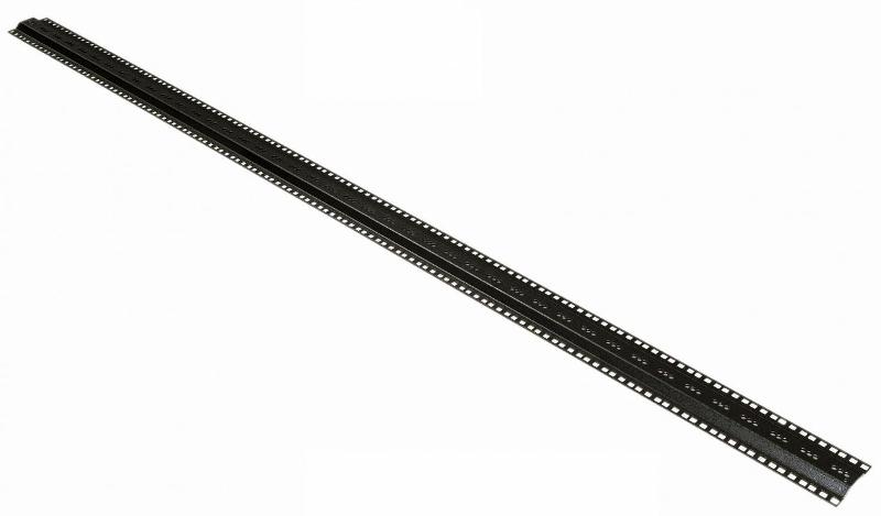 MPR19-27U-RAL9005 Центральный монтажный профиль высотой 27U, для шкафов TTR, TTB, черный (2 шт. в комплекте)