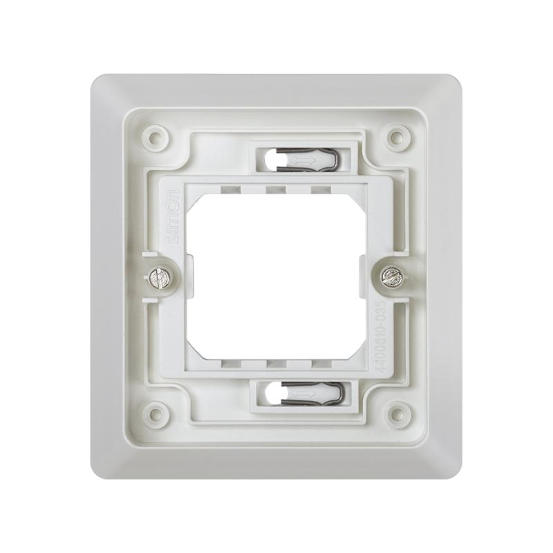 Simon 44 Aqua Основание под 1-местную рамку, IP55, скрытый монтаж, 95х104мм, S44 Aqua, серый