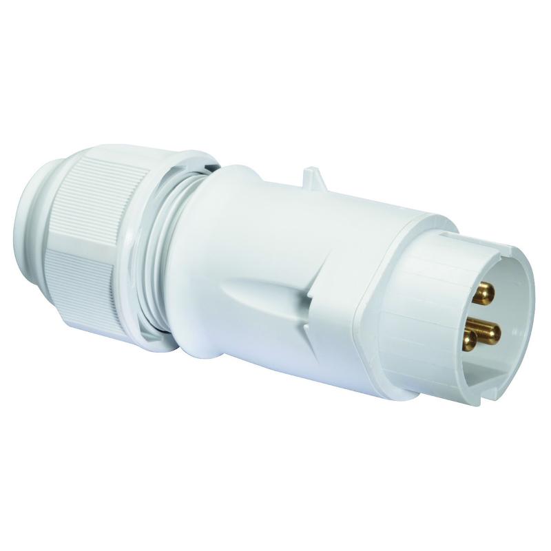 Вилка панельная 3п(2p + PE) 12h 16А 55 QC IP44 I 4429-Bals I Bals