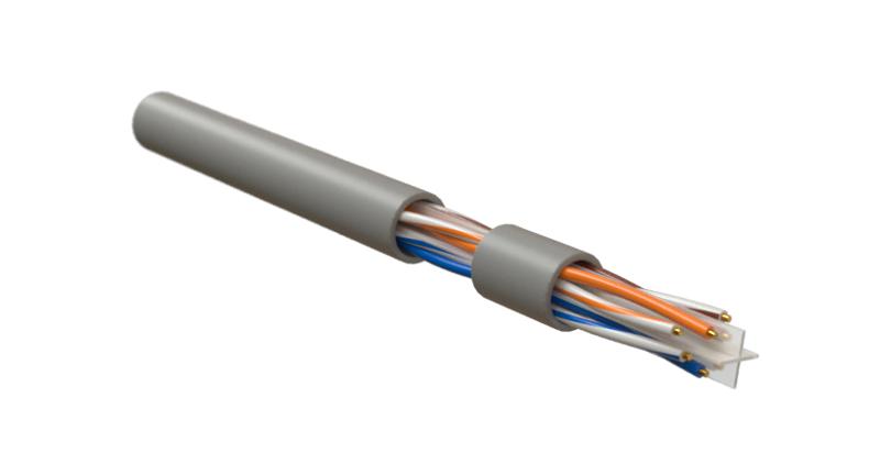 IUUTP4-C6-S23/1-FRPVC-GY (500 м) Кабель для сетей Industrial Ethernet, категория 6, 4x2x23 AWG, , U/UTP, PVC, серый