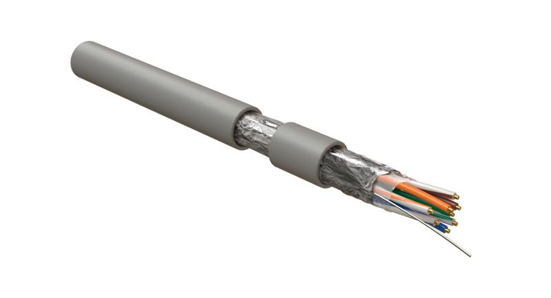 IFUTP4-C5E-S24/1-FRPVC-GY (500 м) Кабель для сетей Industrial Ethernet, категория 5e, 4x2x24 AWG, , F/UTP, PVC, серый