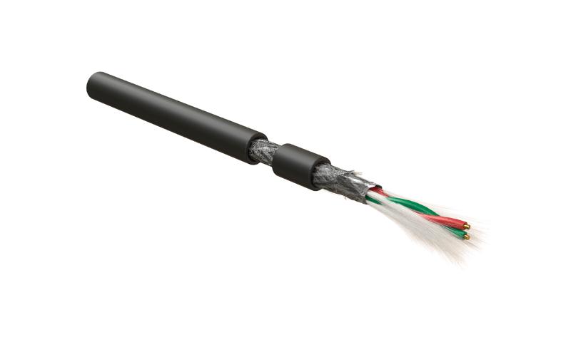 PFDP-SF-1x2x22/1-PE-BK (500 м) Кабель для шины PROFIBus-DP, 1x2x22 AWG, однопроволочные жилы (solid), SF/UTP, PE, черный