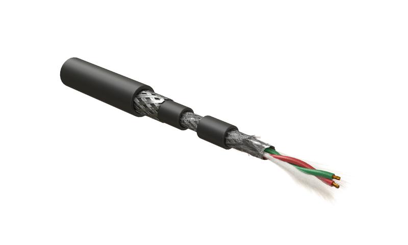 PFDP-SF-1x2x22/7-ARM/W-SHF1/SHF2-BK (500 м) Кабель для шины PROFIBus-DP, 1x2x22 AWG, многопроволоч. жилы (patch), SF/UTP, бронир.