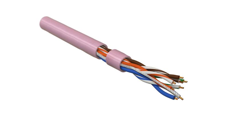 UUTP4-C5E-S24-IN-LSZH-PK-100 (100 м) Кабель витая пара, неэкран. U/UTP, категория 5e, 4 пары (24 AWG), одножил. (solid)