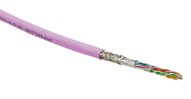 SFUTP4-C5E-S24-IN-PVC-PK-305 (305 м) Кабель витая пара SF/UTP, категория 5e, 4 пары(24 AWG),одножил.(solid) PVC
