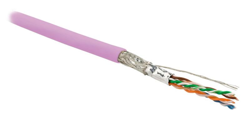 SFUTP4-C6-P26-IN-LSZH-PK-500 (500 м) Кабель витая пара, экранир. SF/UTP, категория 6, 4 пары(26 AWG), многожил. (patch) LSZH