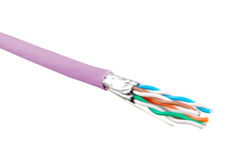 UFTP4-C6-S23-IN-LSZH-PK-500 (500 м) Кабель витая пара, экранир. U/FTP, кат. 6, 4 пары(23 AWG),одножил. (solid), LSZH