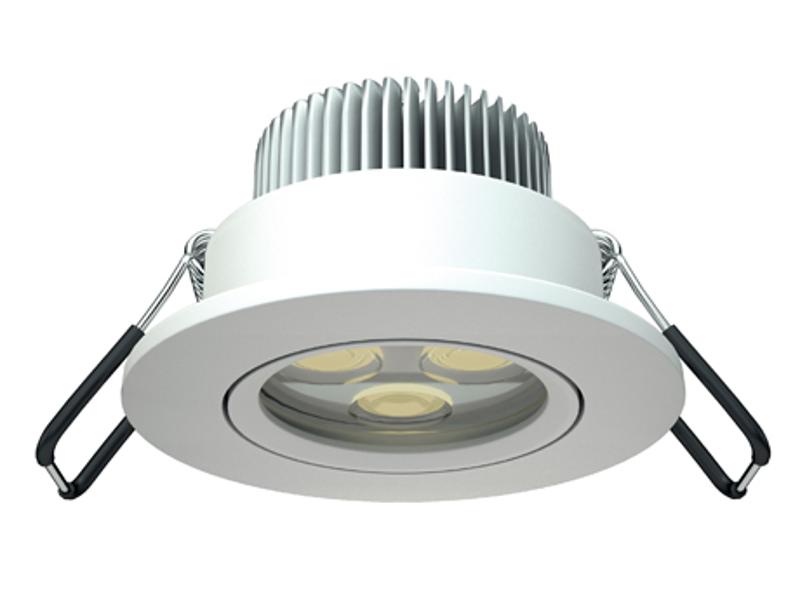 Световой указатель аварийного освещения светодиодный DL SMALL 2000-5 LED WH 4,8Вт централизованный встраиваемый IP20