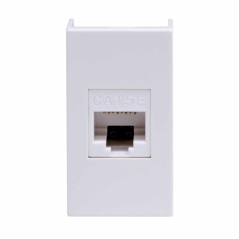 Viva белый розетка компьютерная RJ45 категория 5e UTP 1мод