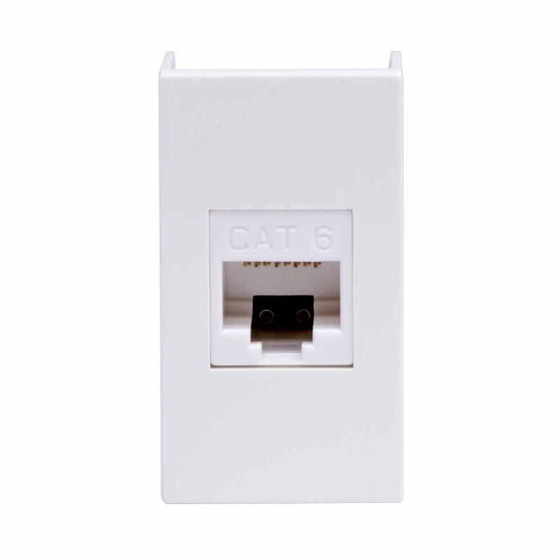 Viva белый розетка компьютерная RJ45 категория 6 UTP 1мод
