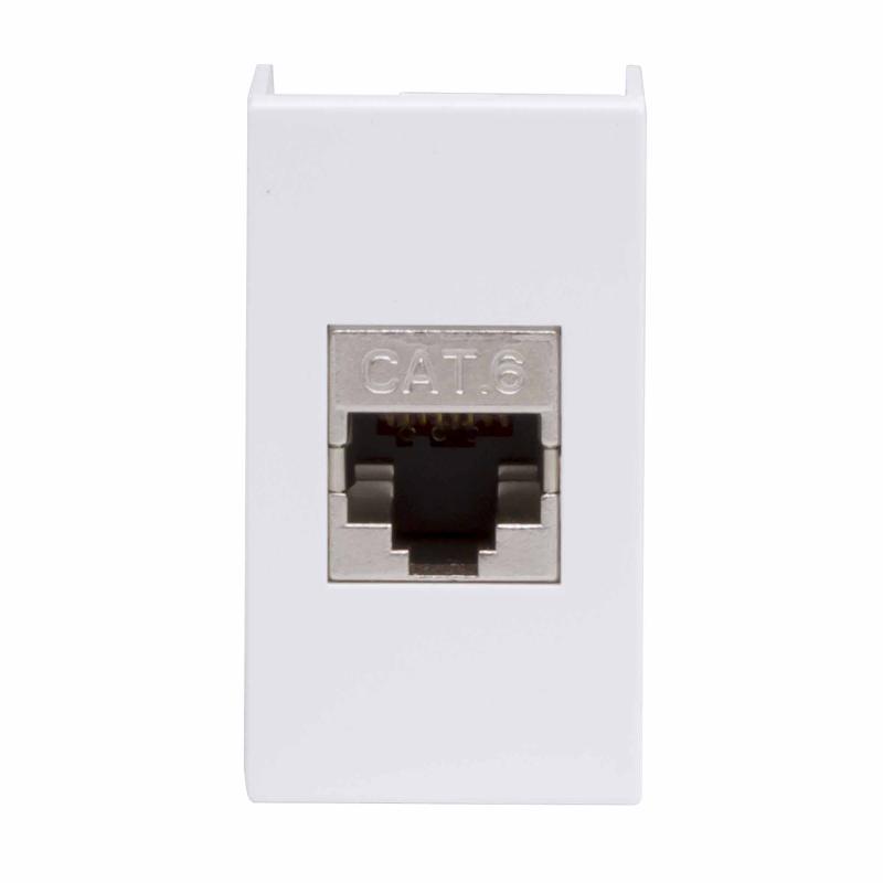 Viva белый розетка компьютерная RJ45 категория 6 экран. FTP 1мод