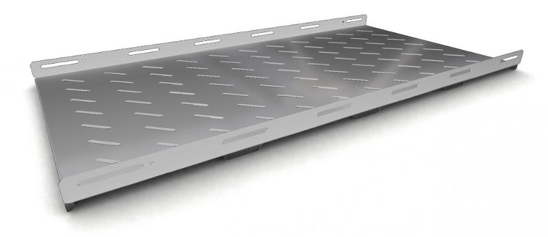 TSH3H-1050-RAL7035 Полка стационарная усиленная, глубина 1050 мм, с боковым креплением, нагрузка до 100 кг485х1050мм (ШхГ)