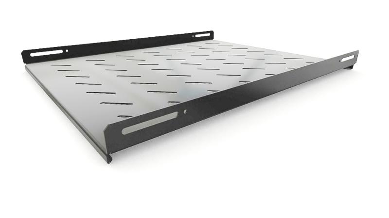 TSH3L-650-RAL7035 Полка стационарная, глубина 650 мм, с боковым креплением, нагрузка до 20 кг485х650мм (ШхГ)