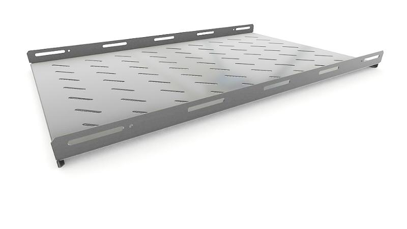 TSH3L-850-RAL7035 Полка стационарная, глубина 850 мм, с боковым креплением, нагрузка до 20 кг485х850мм (ШхГ)