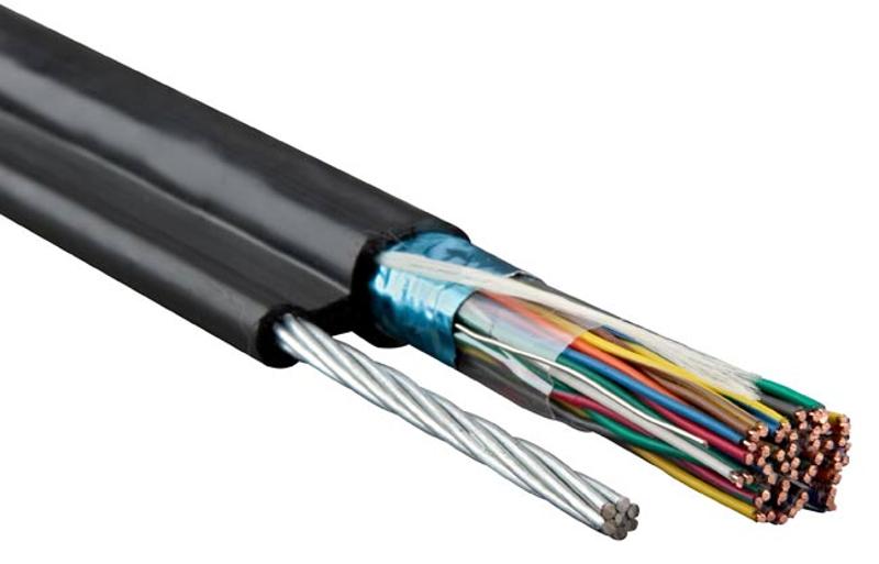 FUTP50-C3-S24-SW-OUT-PE-BK-500 (500 м) Кабель витая пара, экранир. F/UTP, категория 3, 50 пар (24 AWG),одножил. (solid)
