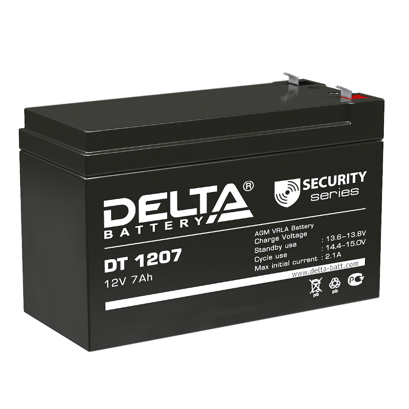 DT 1207 Delta Аккумуляторная батарея