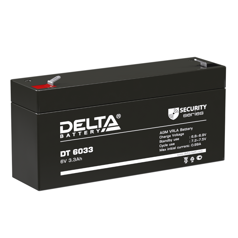 DT 6033 (125) Delta Аккумуляторная батарея