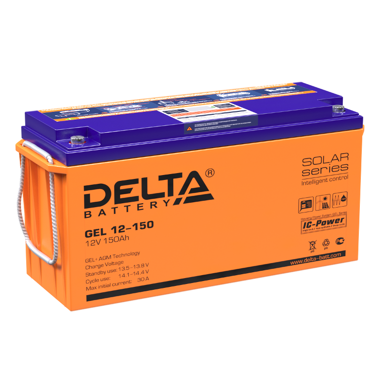 GEL 12-150 Delta Аккумуляторная батарея