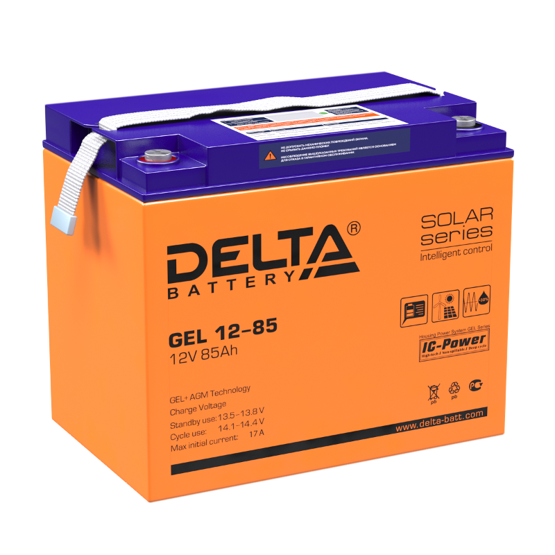 GEL 12-85 Delta Аккумуляторная батарея