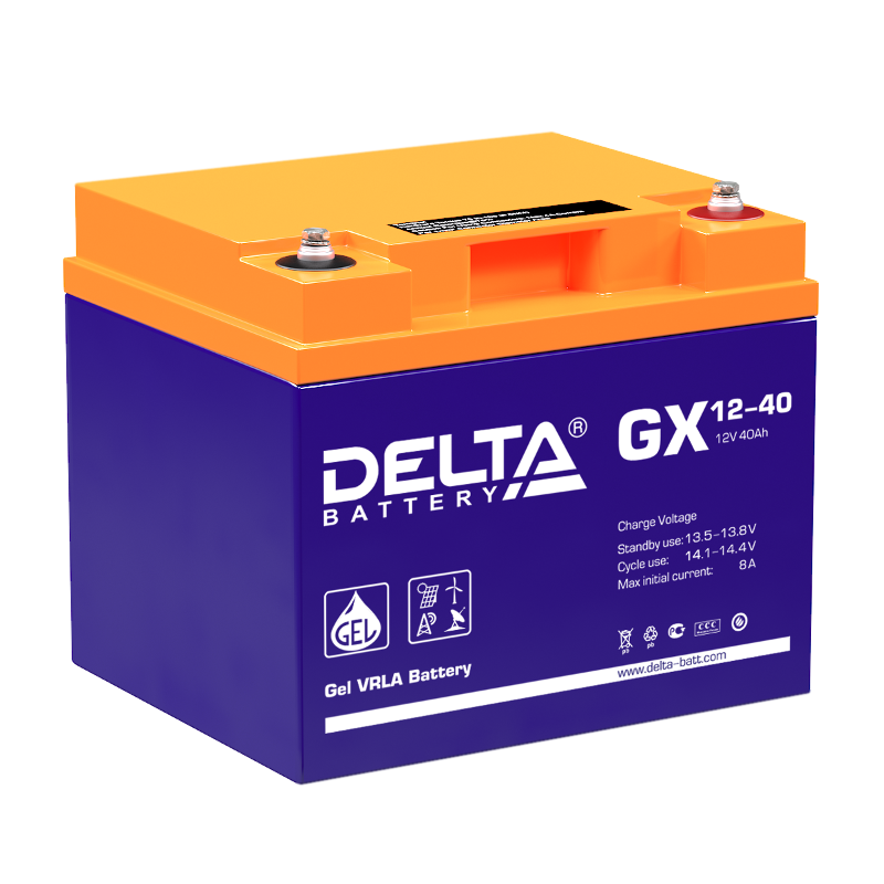 GX 12-40 Delta Аккумуляторная батарея