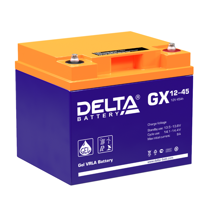 GX 12-45 Delta Аккумуляторная батарея