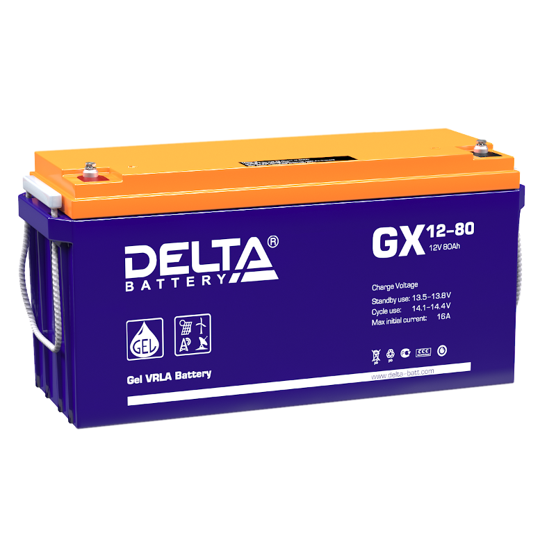 GX 12-80 Delta Аккумуляторная батарея