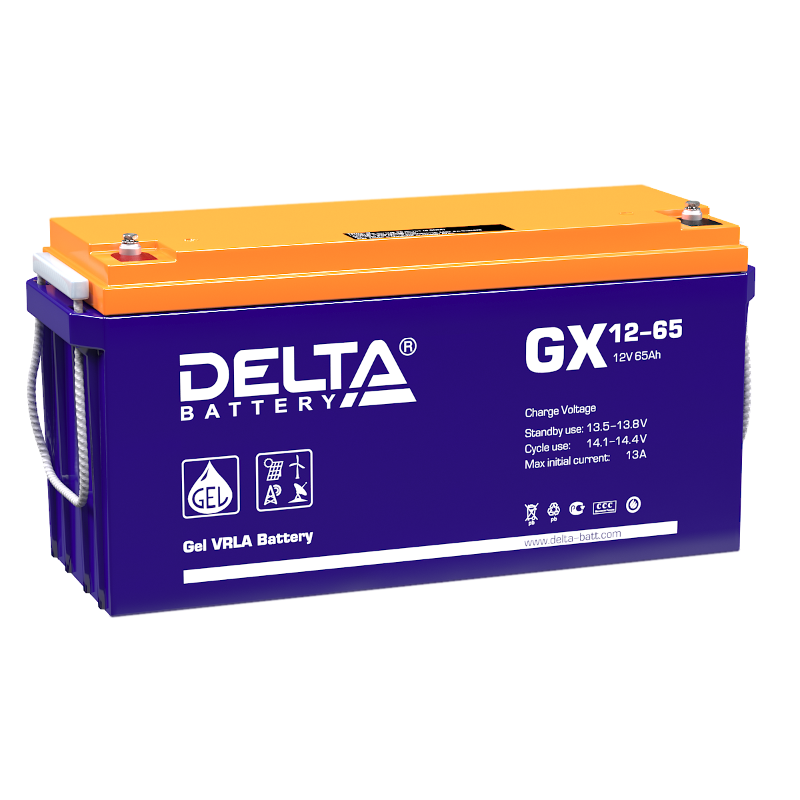 GX 12-65 Delta Аккумуляторная батарея