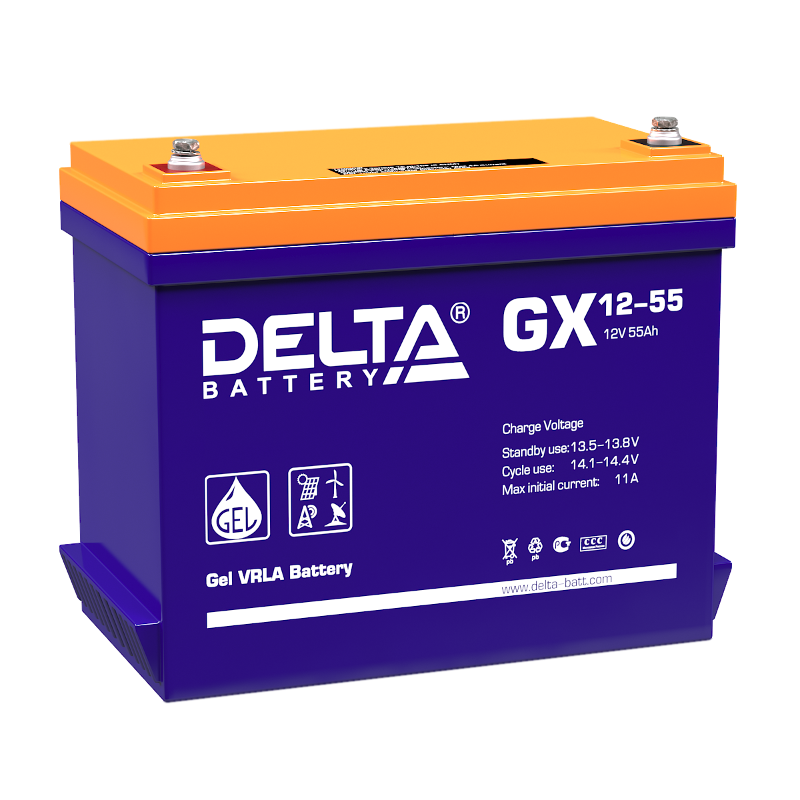GX 12-55 Delta Аккумуляторная батарея