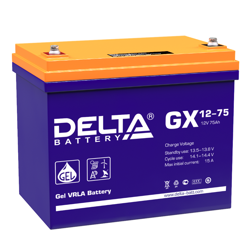 GX 12-75 Delta Аккумуляторная батарея