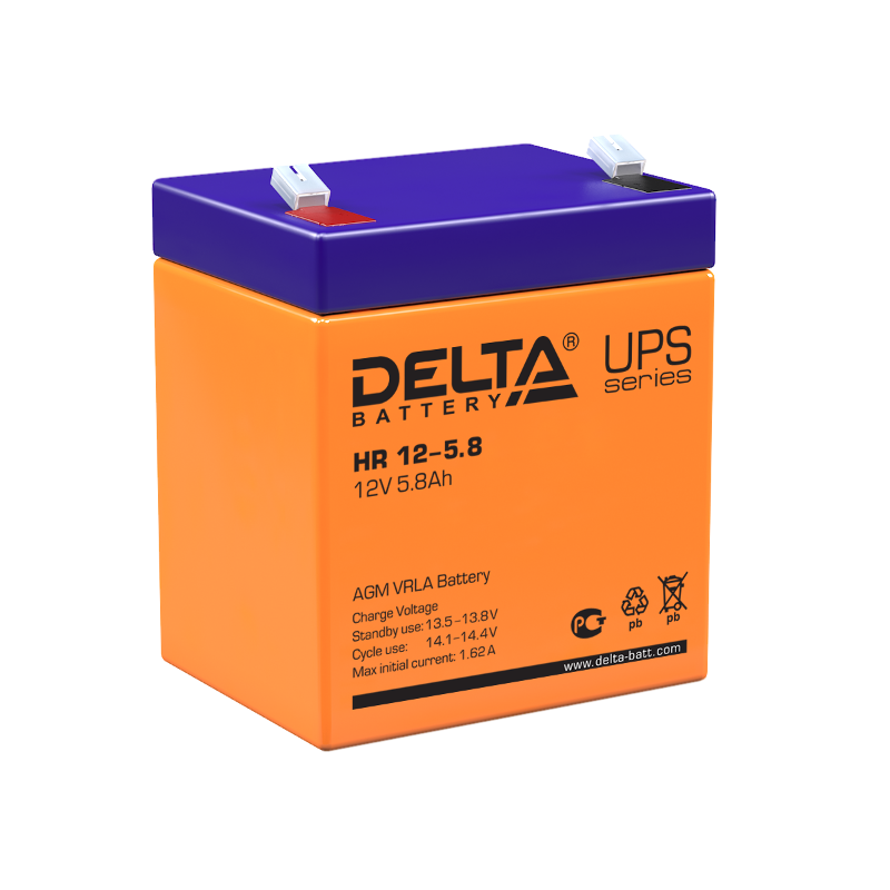 HR 12-5.8 Delta Аккумуляторная батарея