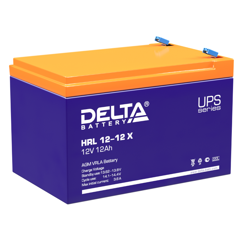 HRL 12-12 X Delta Аккумуляторная батарея
