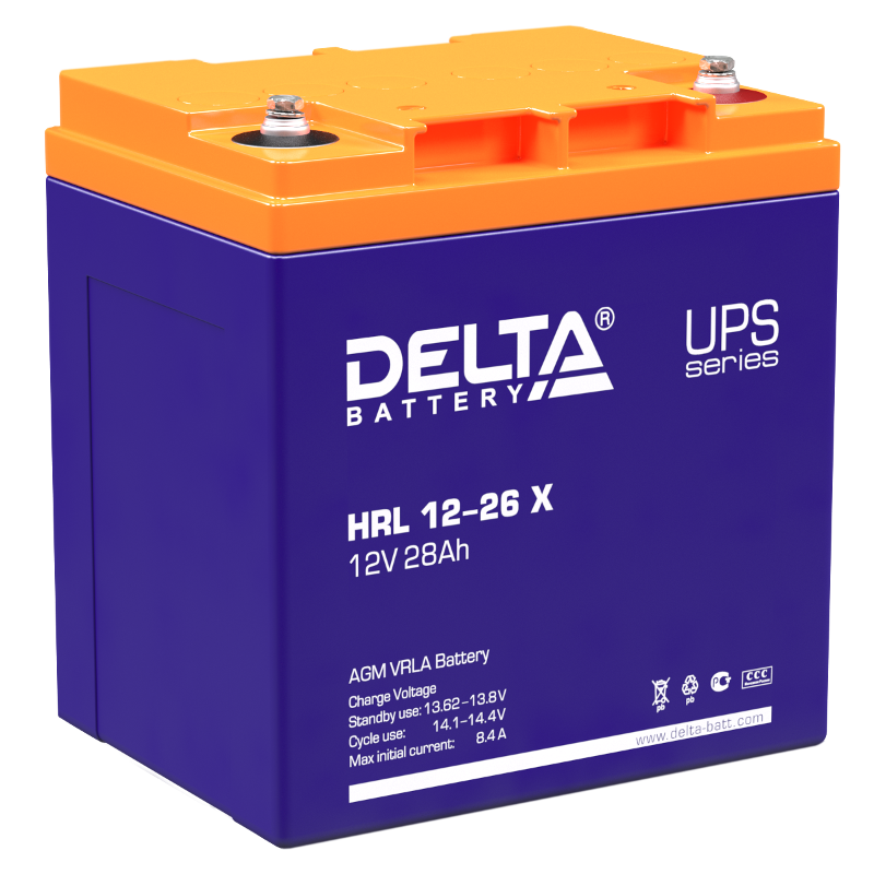 HRL 12-26 X Delta Аккумуляторная батарея