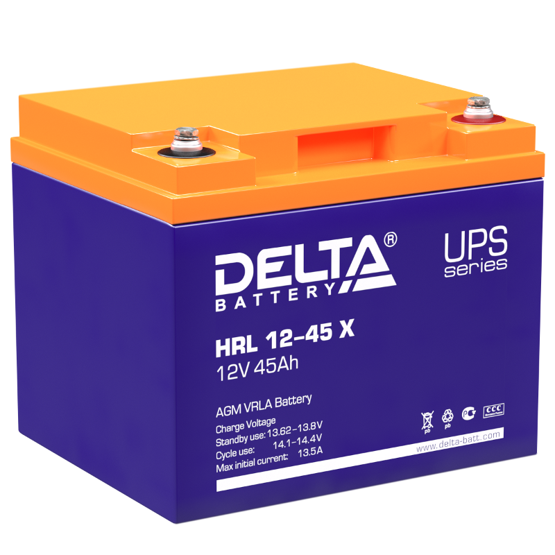 HRL 12-45 X Delta Аккумуляторная батарея