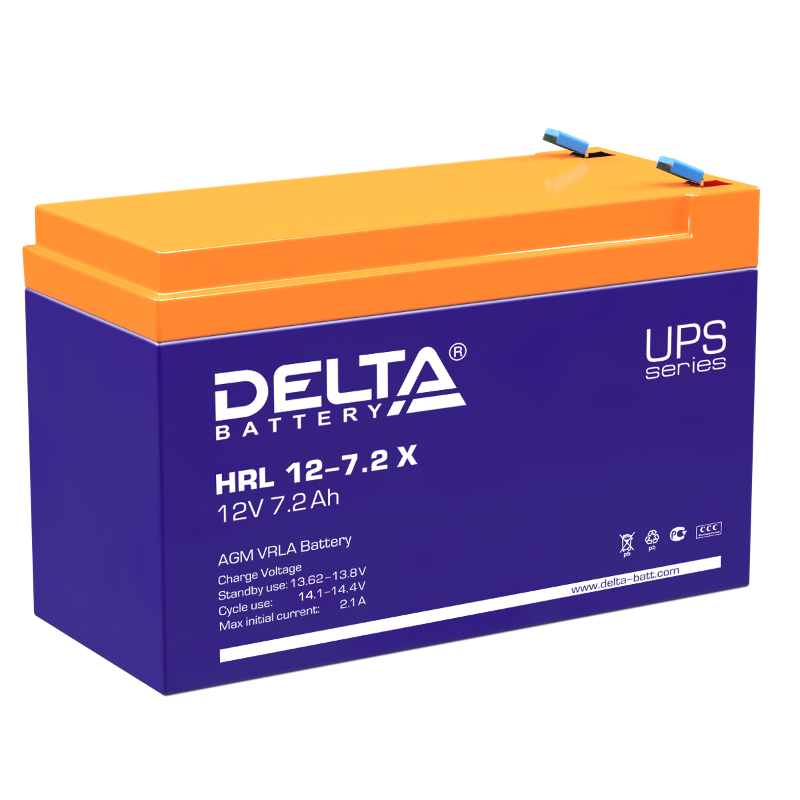 HRL 12-7.2 X Delta Аккумуляторная батарея