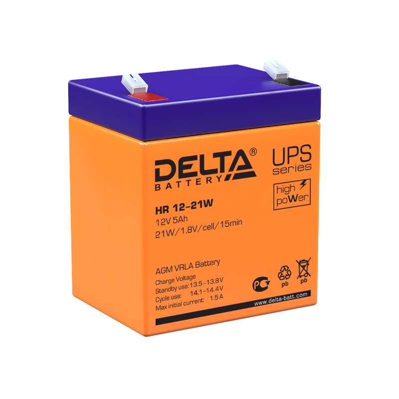 HR 12-21 W Delta Аккумуляторная батарея