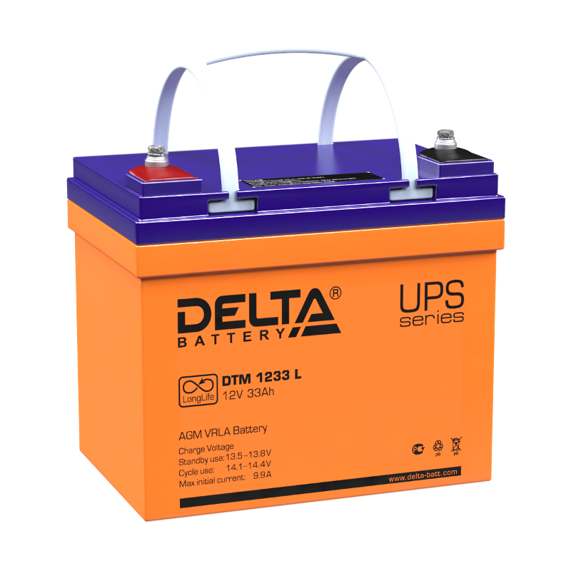 DTM 1233 L Delta Аккумуляторная батарея