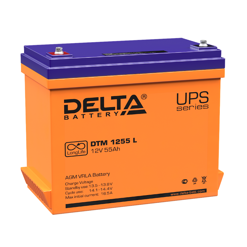 DTM 1255 L Delta Аккумуляторная батарея