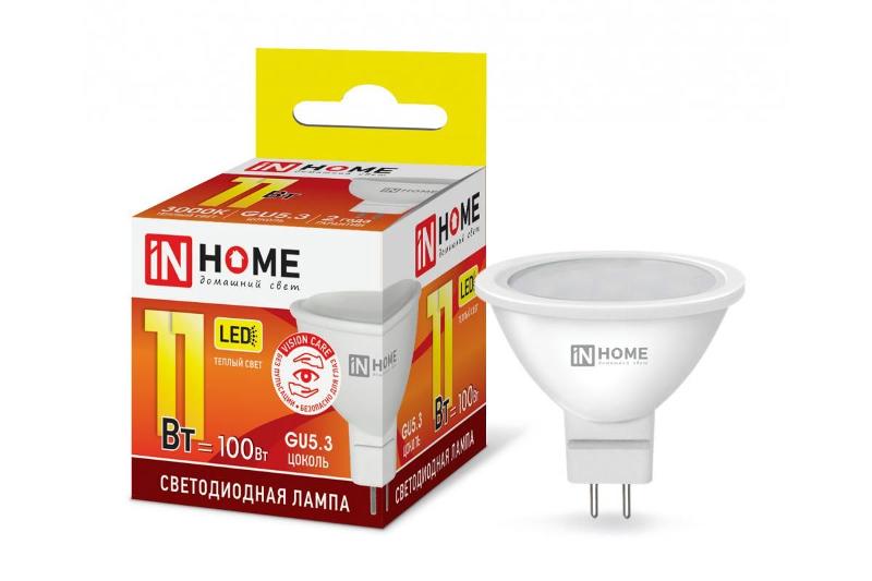 Лампа светодиодная LED-JCDR-VC 11Вт 230В GU5.3 3000К 990Лм