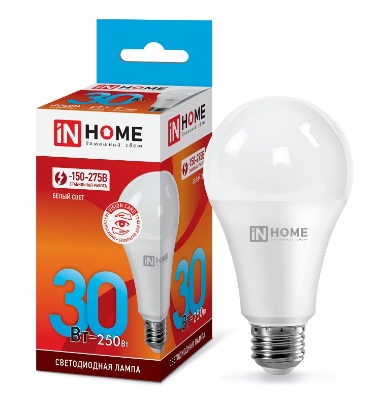 Лампа светодиодная LED-A70-VC 30Вт 230В Е27 4000К 2700Лм
