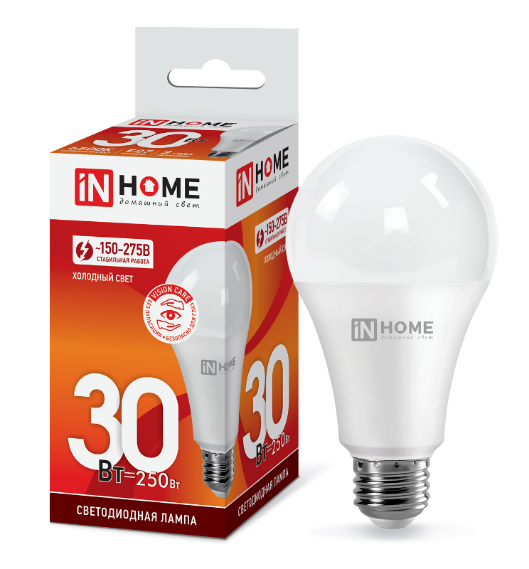 Лампа светодиодная LED-A70-VC 30Вт 230В Е27 6500К 2700Лм