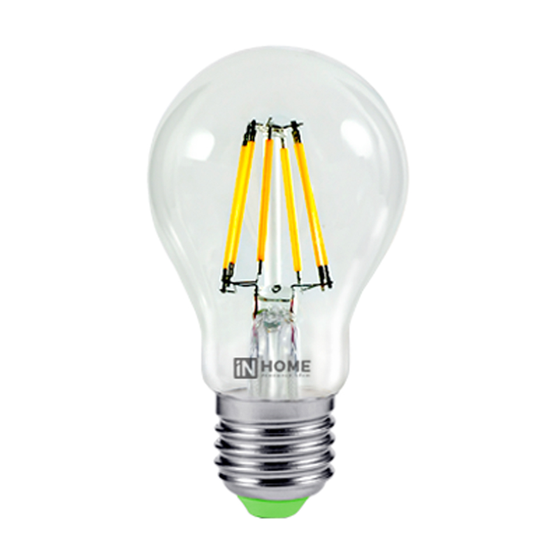 Лампа светодиодная LED-A60-deco 11Вт 230В Е27 6500К 990Лм прозр
