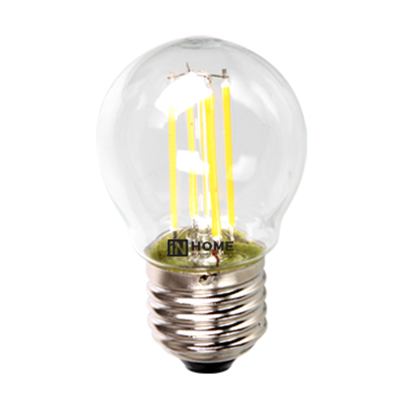 Лампа светодиодная LED-ШАР-deco 9Вт 230В Е27 3000К 810Лм прозр