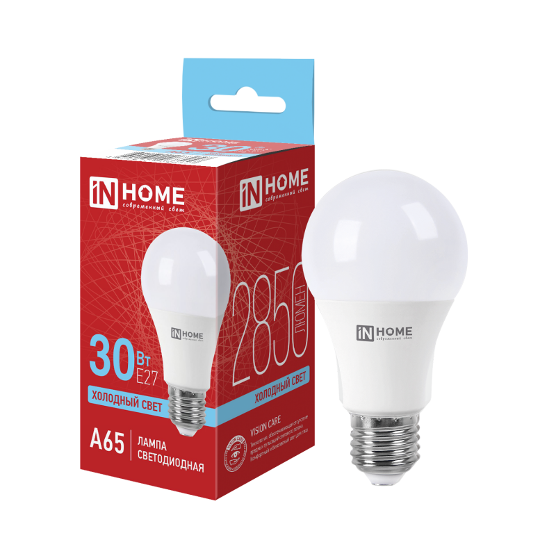 Лампа светодиодная LED-A65-VC 30Вт 230В…