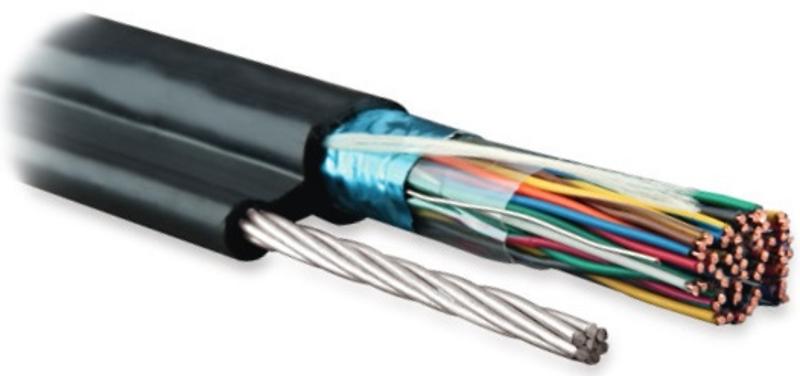 Кабель витая пара FUTP10-C3-S24-SW-OUT-PE-BK экр.F/UTP,к3,10п(24AWG),одн(solid),э.ф.,смет.тр.,вне,PE,-40°C-+60°C,черн.