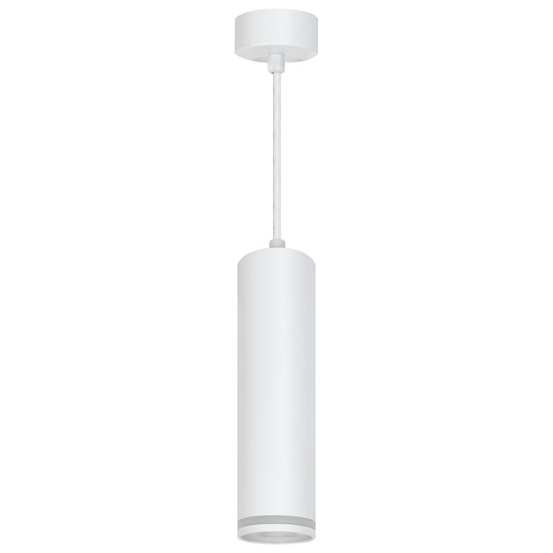 Светильник потолочный на подвесе MR16 35W 230V, белый D55*H200 ML1708 Barrel LUNA