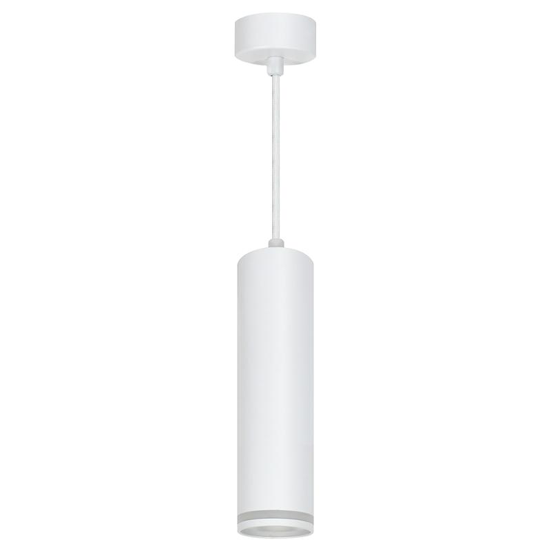 Светильник потолочный на подвесе MR16 35W 230V, белый D55*H280 ML1708 Barrel LUNA