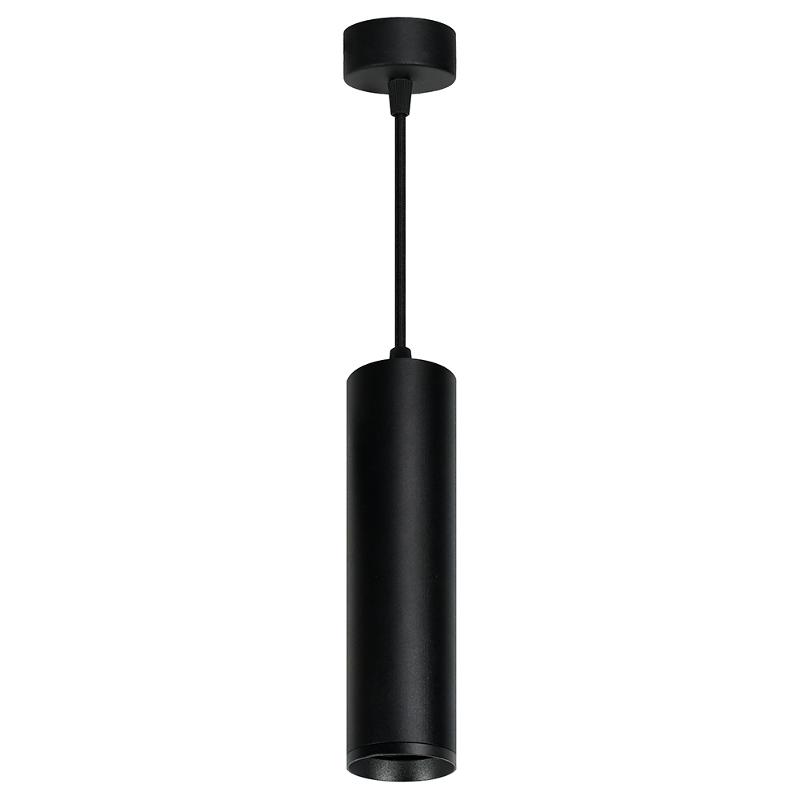 Светильник потолочный на подвесе MR16 35W 230V, черный D55*H200 ML1768